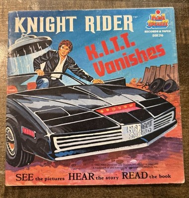 Knight Rider K.I.T.T. Vanishes by John Braden /7'' Vinyl Included /1984 Paperback