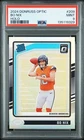 2024 Donruss Optic Bo Nix Holo Rated Rookie #209 Denver Broncos PSA 9