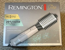 Remington Pro Wet2Style Hair Dryer & Volumizing Brush NIB