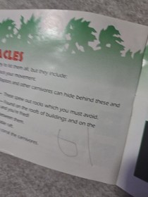 Jurassic Park (Nintendo, NES) Instruction Manual Only