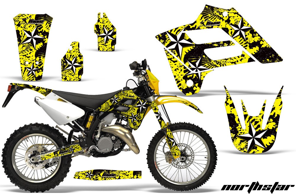 Graphics Stickers Decals For Gas Gas EC250 EC300 2006-2008 NORTHSTAR W Y