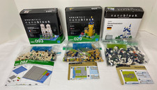 Nanoblock Building Block LOT BIG BEN CATHEDRALE NOTRE DAME NEUSCHWANSTEIN CASTLE