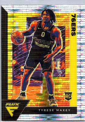 #ad 2020 21 Panini Flux #208 Tyrese Maxey Pulsar $4.99