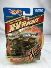 Rare 1999 Hot Wheels Motorized X-v Racers Silver Storm Race Car
