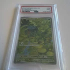 2023 POKEMON MEW EN-151 ILLUSTRATION RARE #166 BULBASAUR PSA 9
