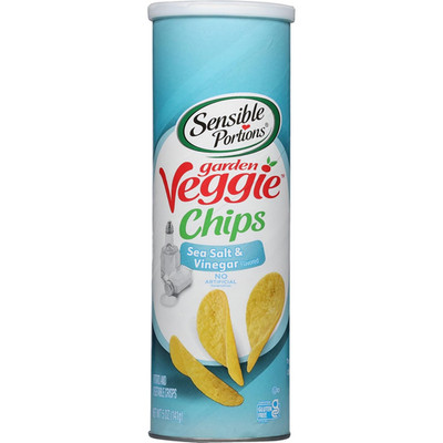 Stacked Garden Veggie Chips, Salt & Vinegar, 5 Oz