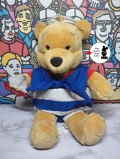 Vintage 1990s Disney Winnie The Pooh Nautical Sailor Plush Excellent Condition