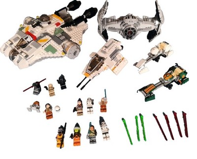 Lego Star Wars Rebels 75053, 75048, 75082, 75090 Ghost + Phantom, mit OVP & BA