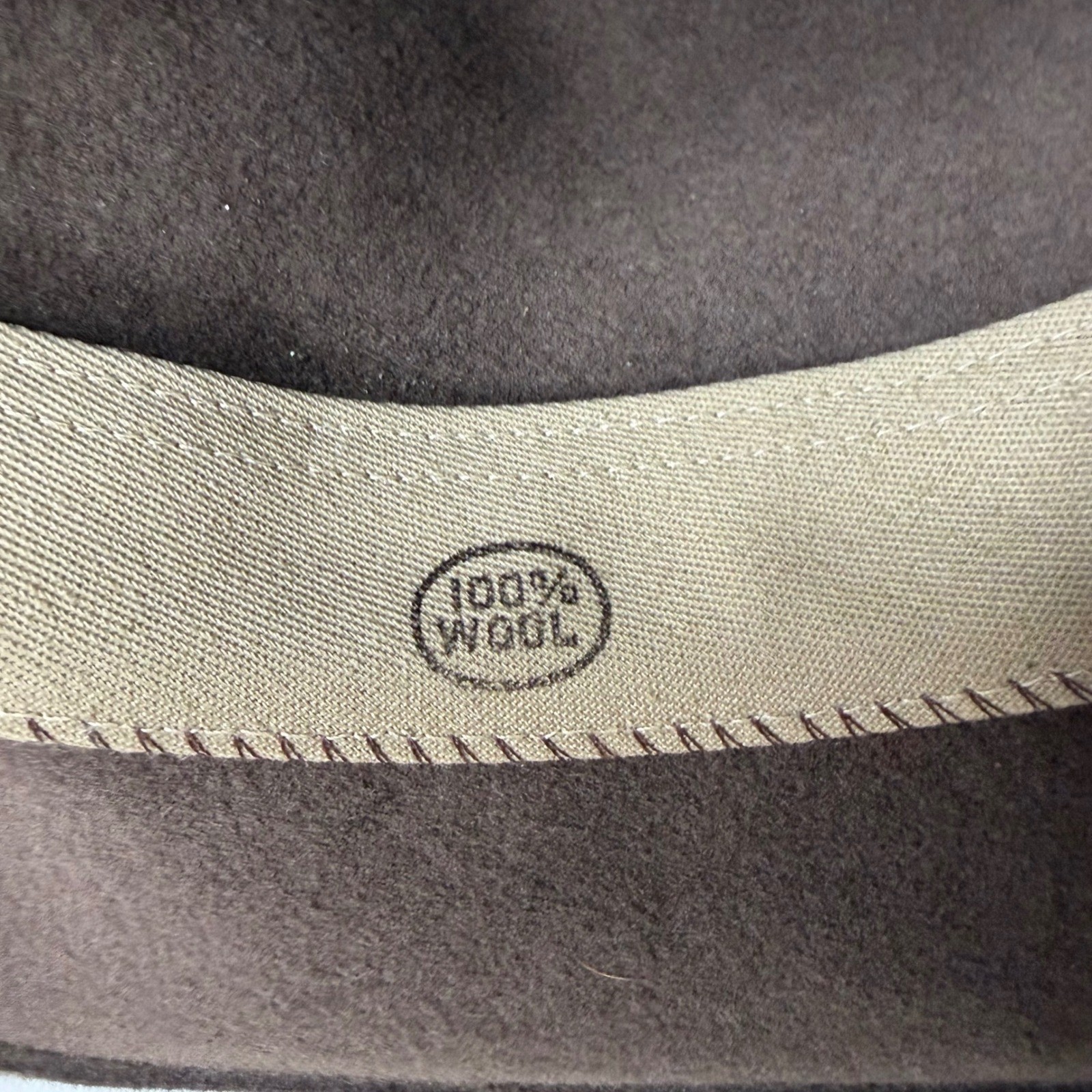 Sheplers by Bailey Fedora Hat Unisex Brown 100percent Wool Felt Western Boho Small image 5