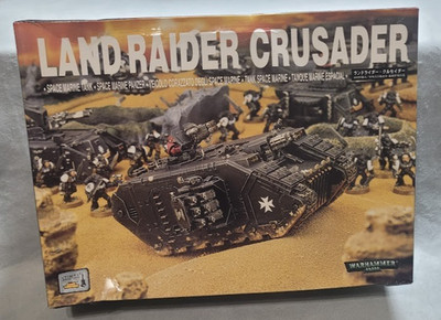 Warhammer 40k - Space Marines - 2000/USA Land Raider Crusader - Complete in Box