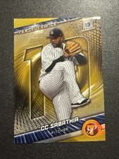 2025 Topps Pristine - Perseverance CC Sabathia #P-4 Gold Refractor /50