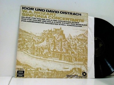 Igor Oistrach, David Oistrach . Kiril Kondrashin, Moscow Philharmonic Orchestra