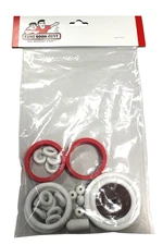 Sonic Jokers Wild Pinball Machine Replacement Repair Rubber Ring Kit White