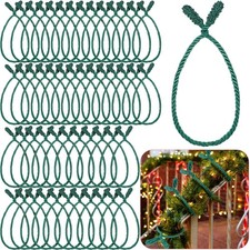 200 Pcs 20 Inches Christmas Garland Ties Christmas Decorative Twist Ties for ...