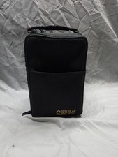 Case it 90s Black Nylon CD Carry Case/Wallet Media Storage Organizer