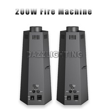 PAIDUN Set of 2 Fire Machine DMX Flame Thrower Projector Stage Effect Spray 1-3M