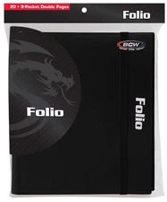New BCW Folio 9-Pocket Album For Pokemon & Other Gaming Cards Holds 360 Cards