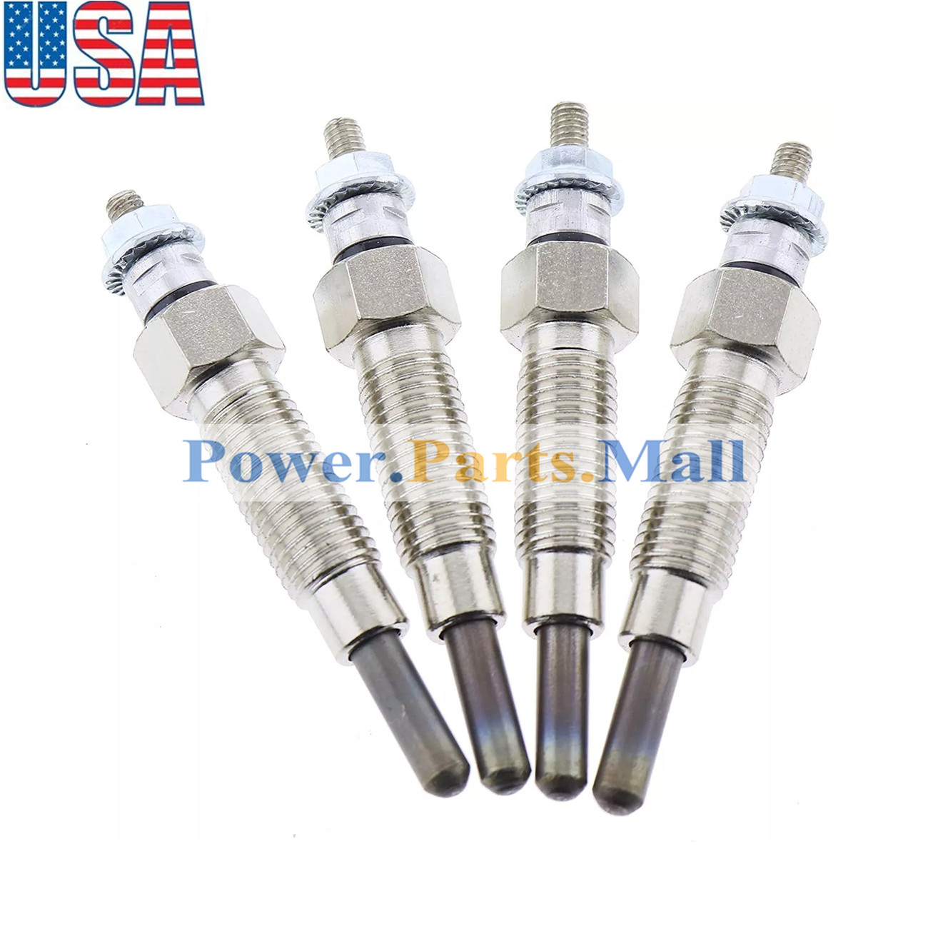 4 pcs Glow Plugs for Kubota KH-1 KH-10 KH-11H KH-12ED KH-14 KH-15 KH-18 KH-20