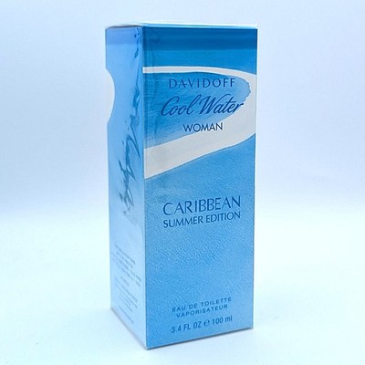 Davidoff Cool Water Caribbean Summer Edition Eau de Toilette Woman 100 ml Neu