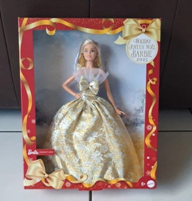 Poupée coffret Mattel " Barbie Signature " Noël 2025 - Cheveux Blonds - Blonde - Photo 1/3