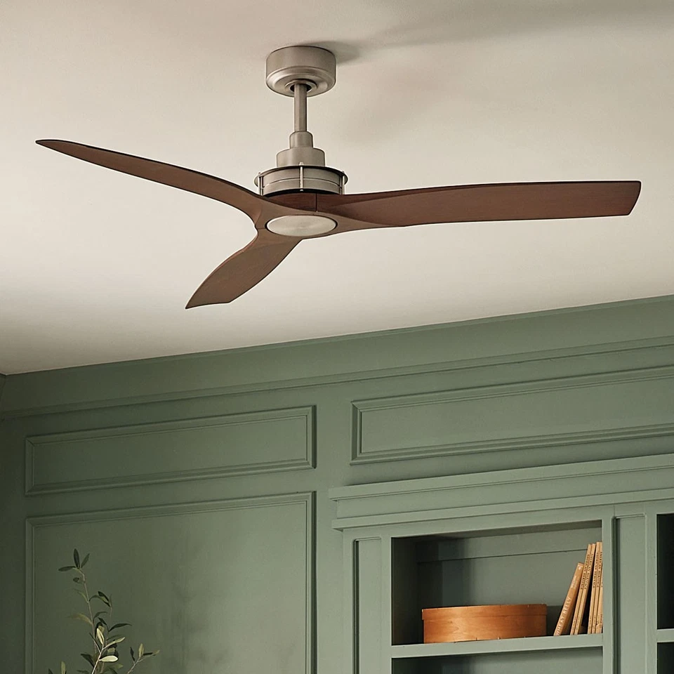 Kichler 300356 Ried 56" 3 Blade Indoor / Outdoor Ceiling Fan - Anvil Iron - Image 4 of 4