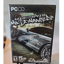 Need for Speed Most Wanted PC CD-ROM 2005 EA Games 4-Disc Set with Manual