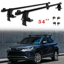 54 Top Roof Rack Crossbar Luggage Kayak Cargo Carrier W Lock For Toyota Venza