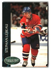 1992-93 Parkhurst #82 Stephan Lebeau
