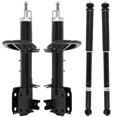 Front Rear Shock Absorbers Compatible 2007-2013 SX4 Replacement 343493