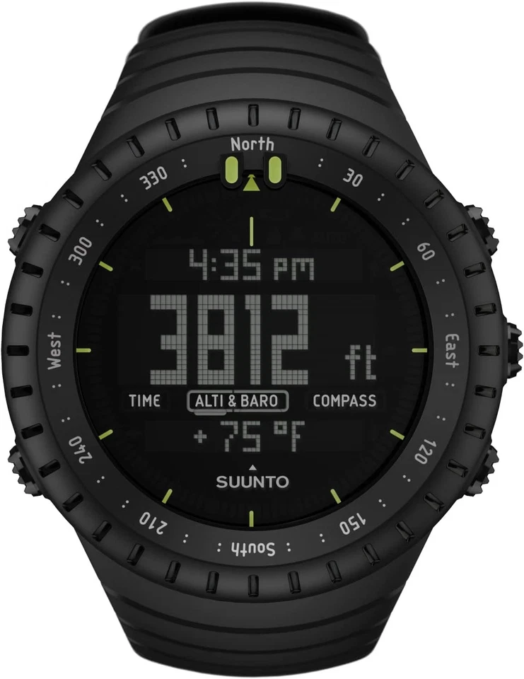 Suunto Core Sportuhr Schwarz, GPS, Bluetooth, Gebraucht - Bild 3 von 4