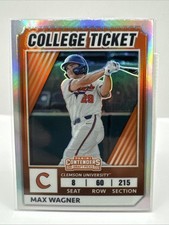 2022 Panini Elite Extra Edition - College Tickets Optic Max Wagner #CTO-39 Holo