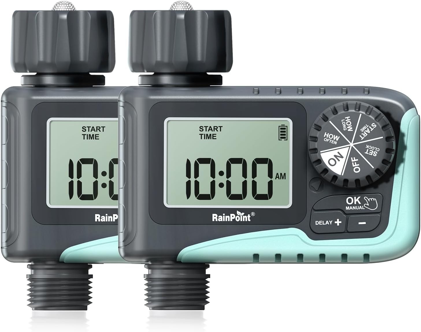 Smart Sprinkler Timer for Garden Hose and Outdoor Soaker Systems
