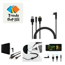 Lightweight 3-in-1 HDMI Cable for Easy Connectivity with KAMVAS Pro 12/13/16