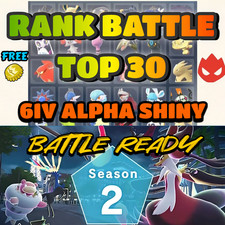 POKEMON LEGENDS ZA 6IV SHINY ALPHA RANK BATTL...