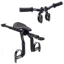 - BEST CHOICE - Kids Ride Shotgun Pro Child Bike Seat and Handlebar Combo