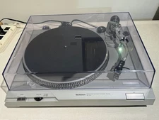 Technics SL-D2 Direct Drive Turntable Tested Works Great Shure Cart Near Mint