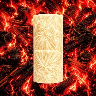 Wild Fire For Men Pillar Candle - 4 Sizes - Choose Your Colour