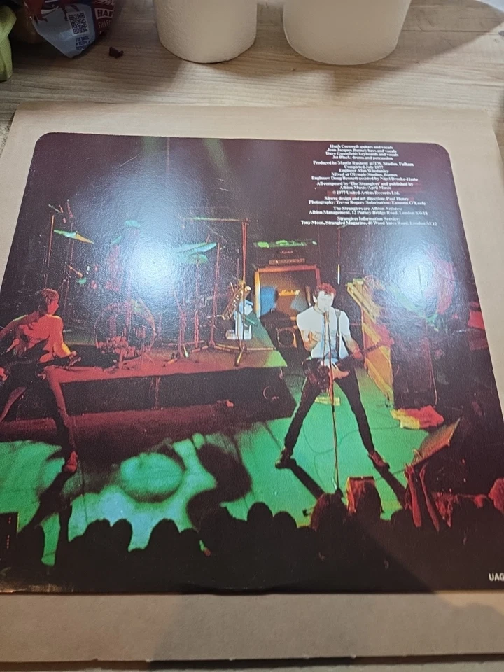The Stranglers No More Heroes 1977 UK Vinyl LP with Inner Sleeve - Image 3 of 4