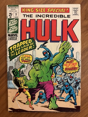 Incredible Hulk Annual #3 | 1971 | Reprints | Stan Lee | Jack Kirby | Marvel