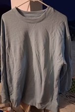 Light Teal Crewneck Women's Sweatshirt Large