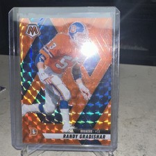 2025 Panini Mosaic - Randy Gradishar #178 Orange Mosaic Prizm /199