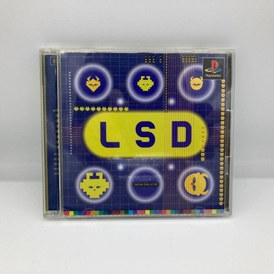 LSD Dream Emulator PS1 SLPS-01556 Limited Edition Bonus CD Reply Postcard Japan