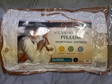 Classic Home Copper Memory Foam Pillow By Spirit Linen Home Queen