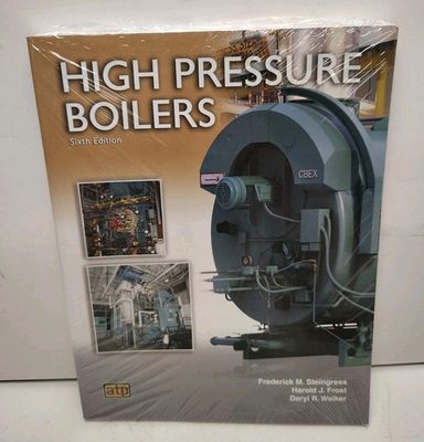 #ad #ad NEW SEALED 6th Edition High Pressure Boilers Frederick Steingress atp EXCELLENT $169.95