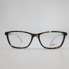 Candies CA0145 Eyeglass Frames Tortoise Blue Rectangular 54-15-140 Women
