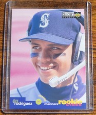 Alex Rodriguez 1995 Upper Deck Collector's Choice Rookie Card RC #5 Mariners
