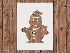 Reusable Snowman Stencil Template for Wall Art  DIY Crafts - StencilAir