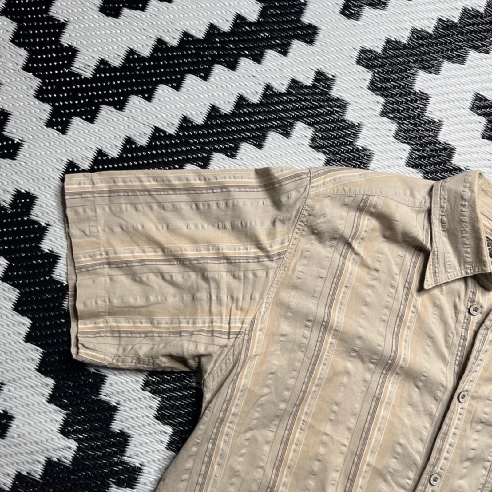 P.G. Field Men’s Short Sleeved Button Up Shirt | M image 2