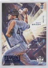2022 Panini Diamond Kings Rookies I Artist Proof Blue Matt Brash #87 e9p