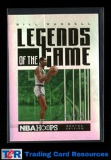 2020-21 Hoops #68 Bill Russell Legends of the Game Silver #/199
